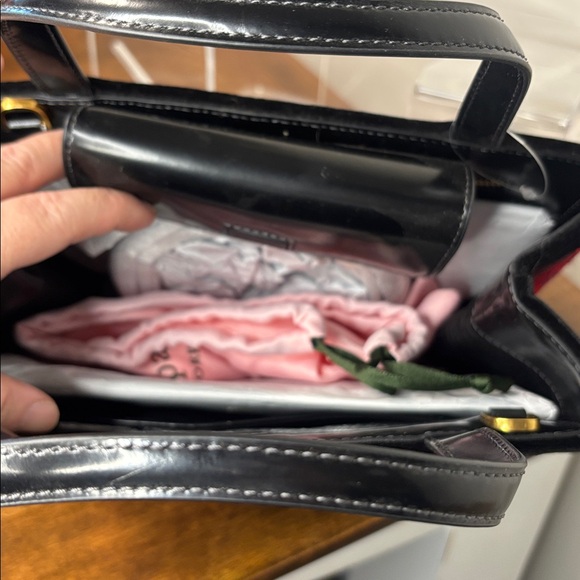 Sam Icon Rose Garden Embroidery Embellished Velvet Tote - Picture 7 of 12